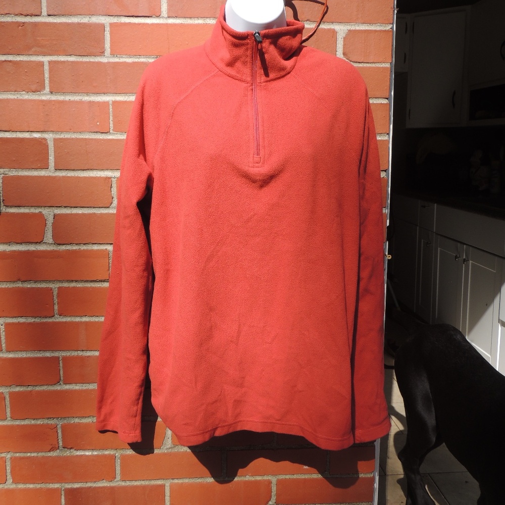Land's End Half Zip Thermacheck Pullover Sz Medium
